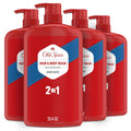 Old Spice Refreshing 2-in-1 Body & Face Wash - Lasting Crisp Scent