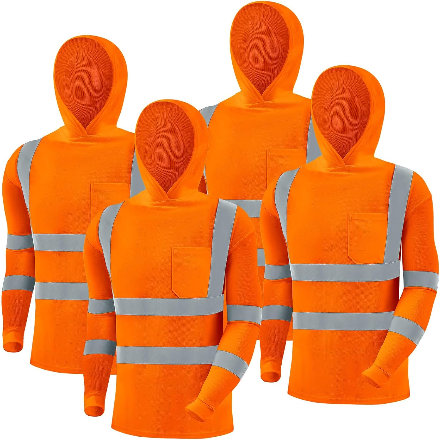 High Visibility Reflective Safety T Shirts for Outdoor Work