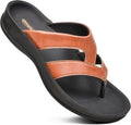 Arch Supportive Flip Flops for Women - Orthotic Strappy Comfort