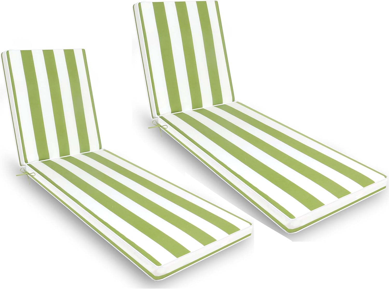 Outdoor Lounge Chair Cushions Set for Patio Chaise Lounge Use