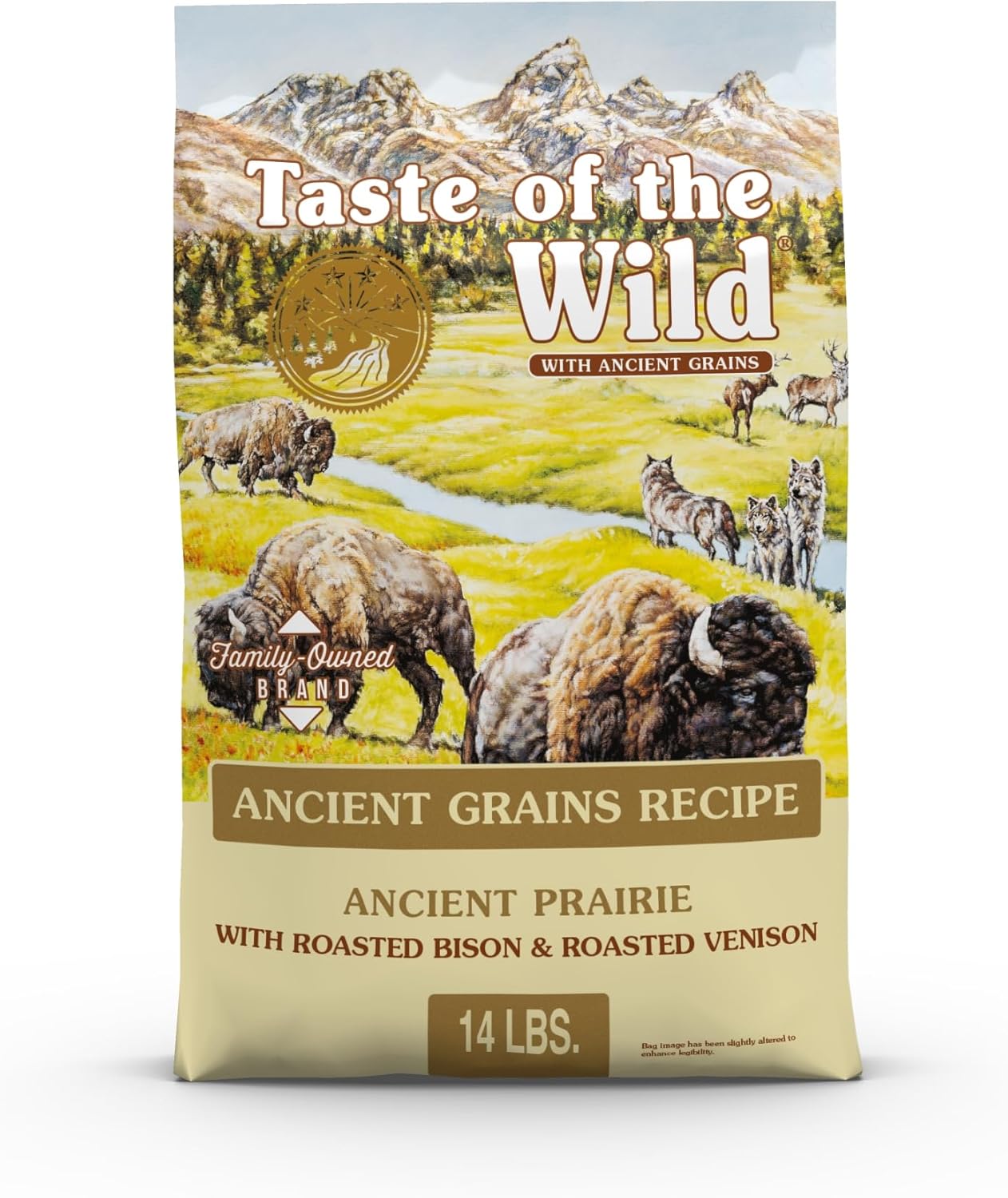 Taste of the Wild Ancient Prairie Dry Dog Food with Bison & Venison