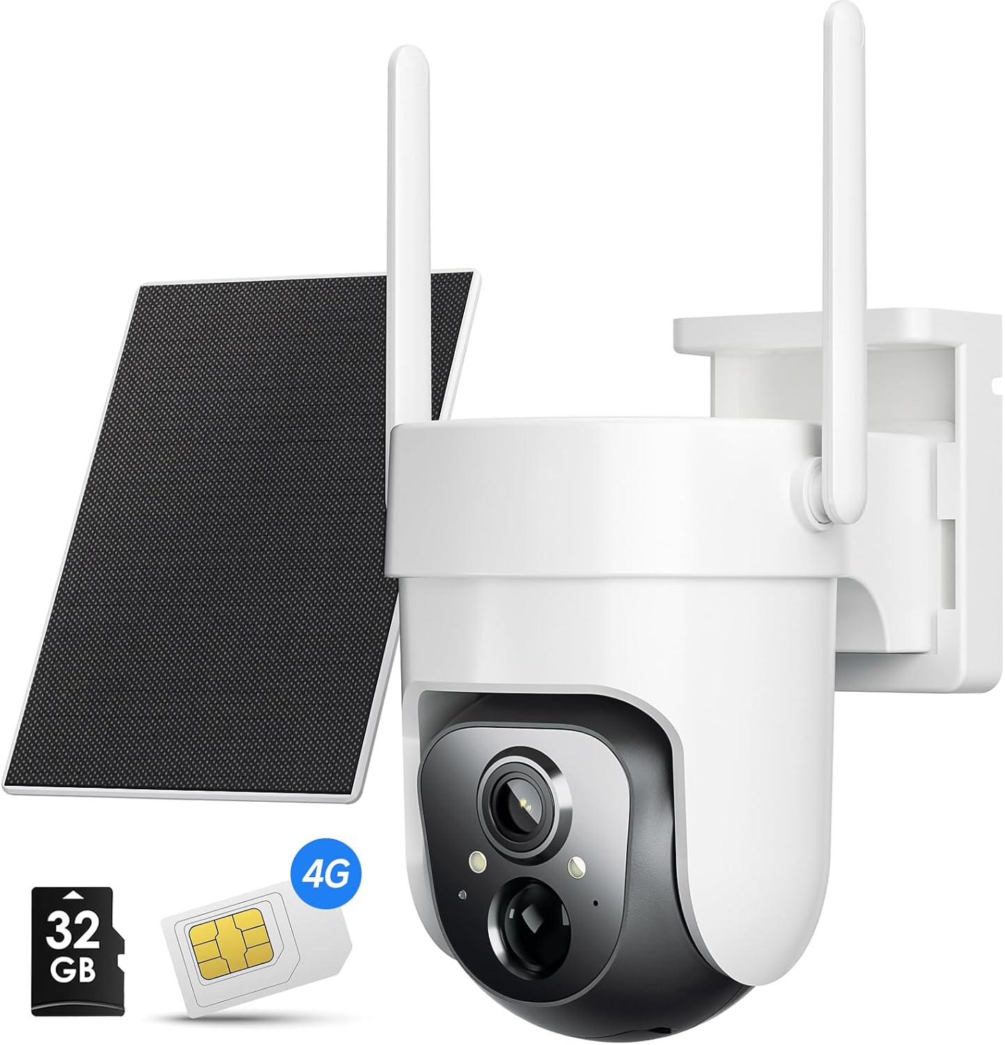 Wireless 4G LTE Solar Security Camera - Smart AI Detection