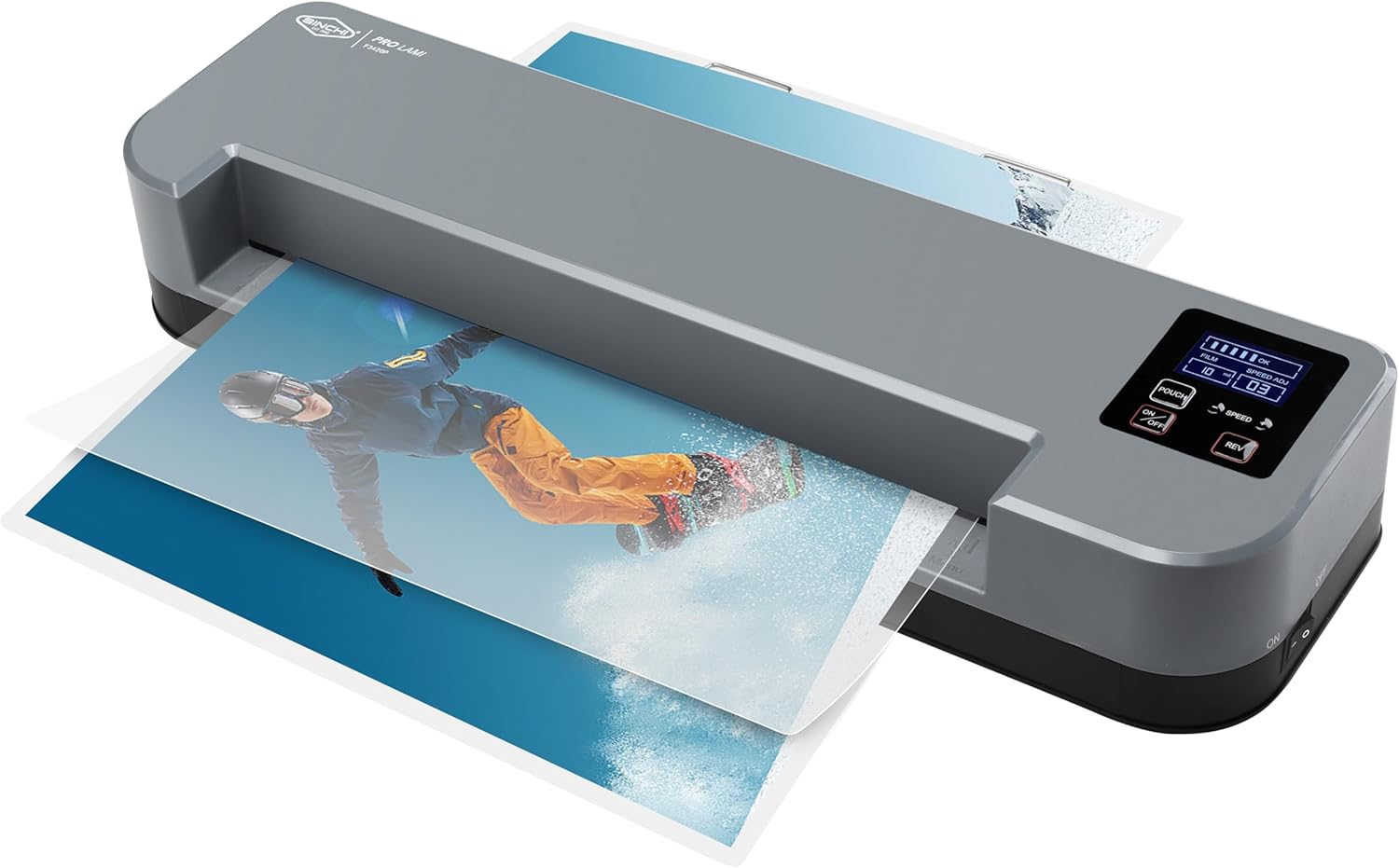 Speedy 4-Roller Laminator: 55-Second Warm-up, 43/Min Speed