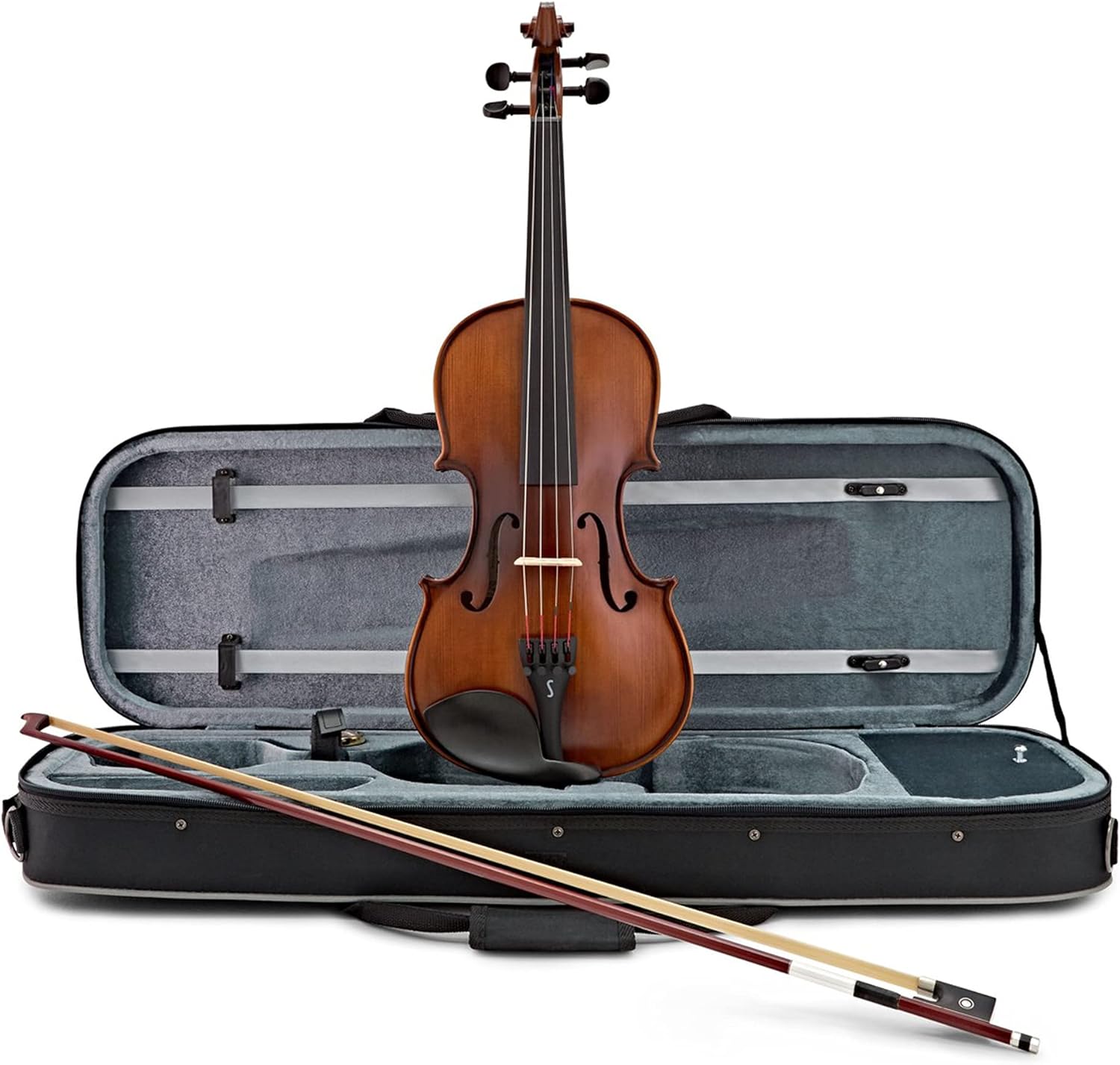Stentor 1542 4/4 4-String Violin with Quality Bow and Case