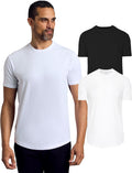 True Classic Mens Curved Hem Tee - Modern Fit Long Tail Shirt Clothing