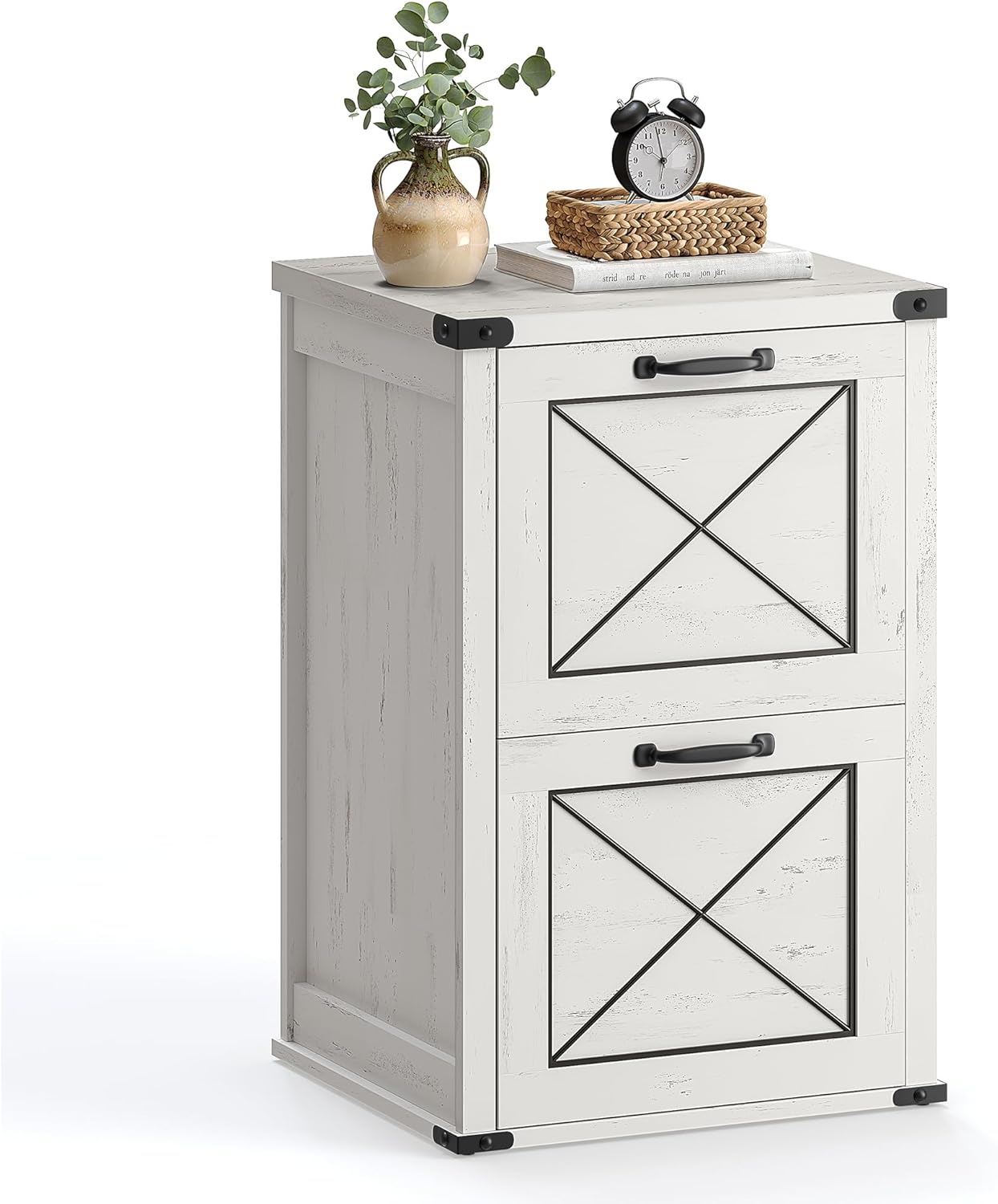 VASAGLE File Cabinet with 2 Drawers for Home Office Storage