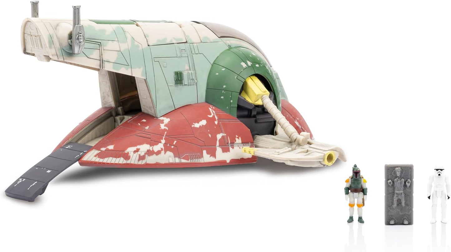 Star Wars Micro Galaxy Squadron Boba Fett's Starship 7-Inch Vehicle