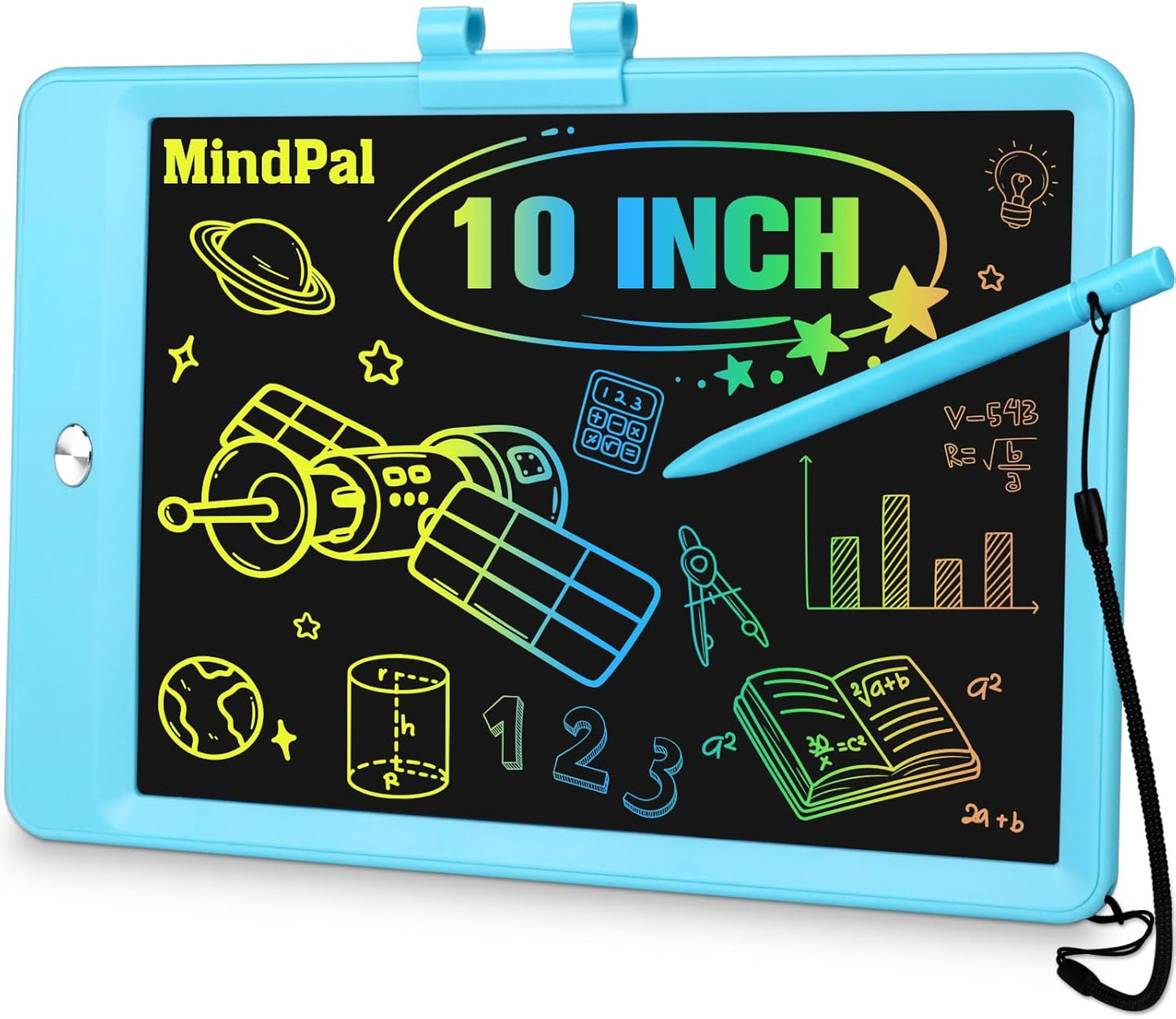MindPal: Colorful 10 LCD Drawing Tablet for Kids