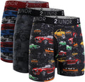 Swing Shift Boxer Brief 3 Pack for Men - Modal Comfort & Dry Pouch