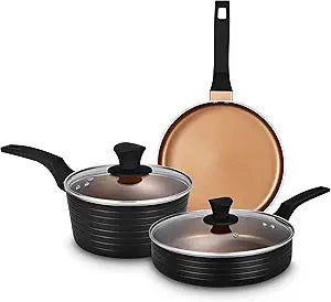 Nonstick Cookware Set for Healthy Cooking and Elegant Design