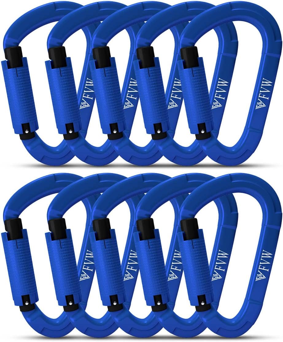 Heavy Duty Rock Climbing Carabiner Clips for Outdoor Sports