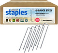Sandbaggy 6 Inch Landscape Sod Staples for Tough Soil Tasks