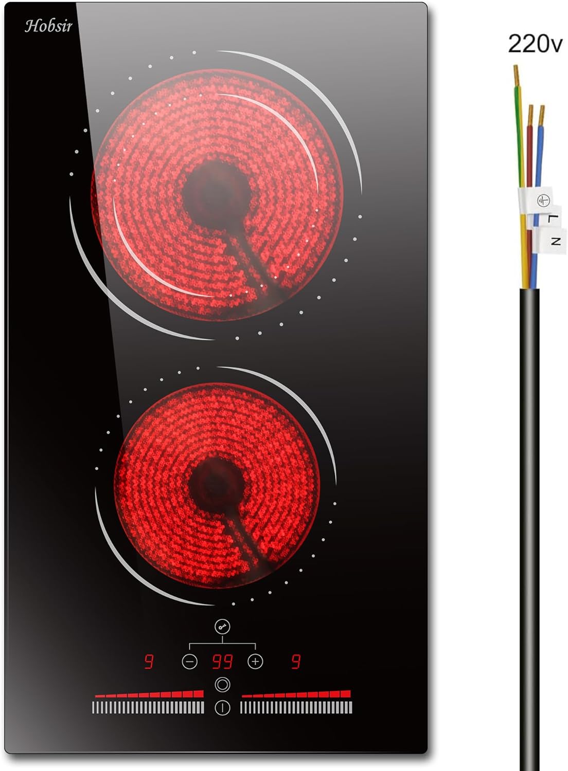 Hobsir hob 2 Burners Electric Cooktop for Efficient Cooking