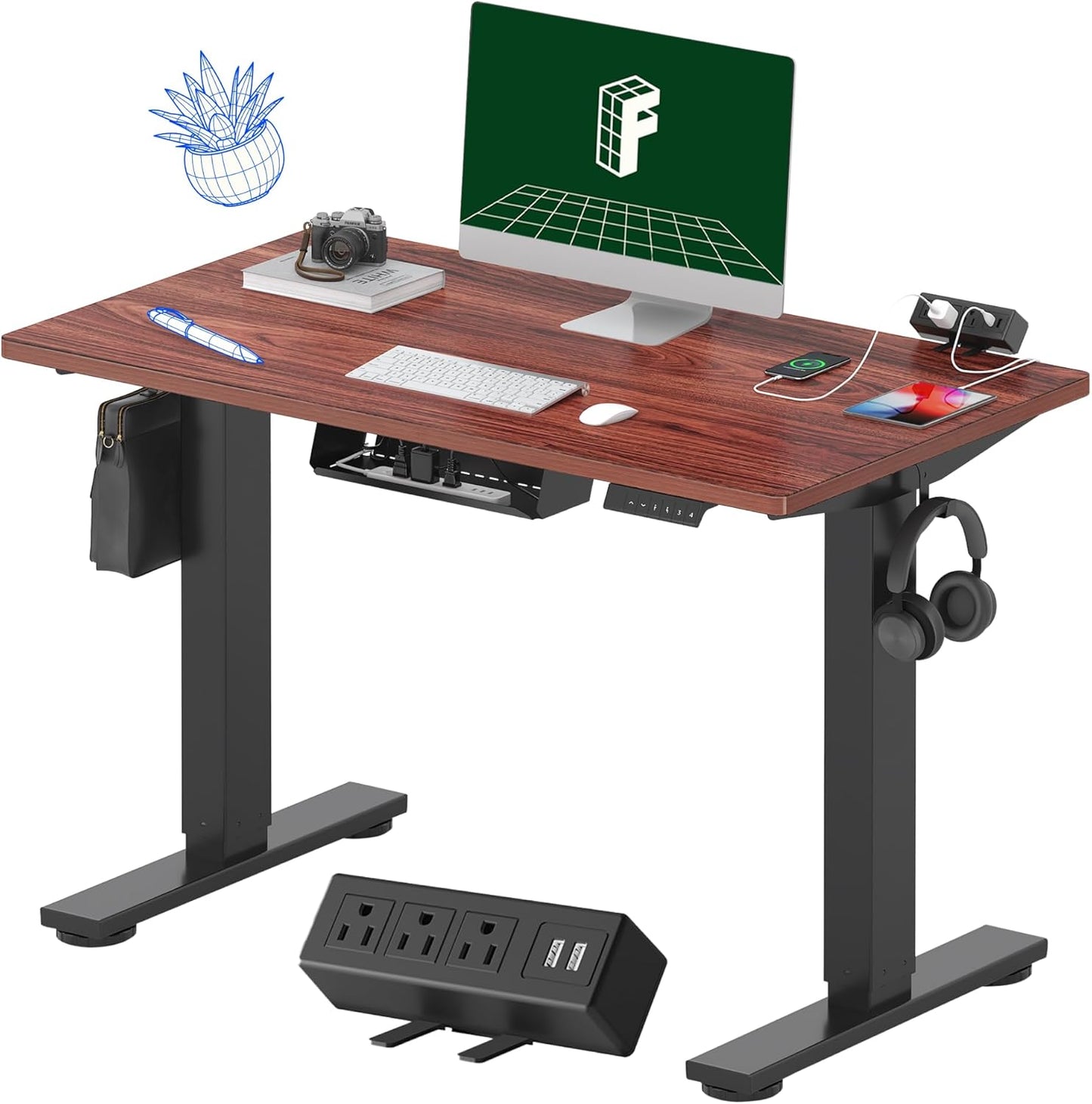 FLEXISPOT EN2 Electric Stand Up Height Adjustable Desk Review