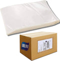 BEUYI 7in x 10in Clear Adhesive Shipping Label Sleeves - 500 Pack