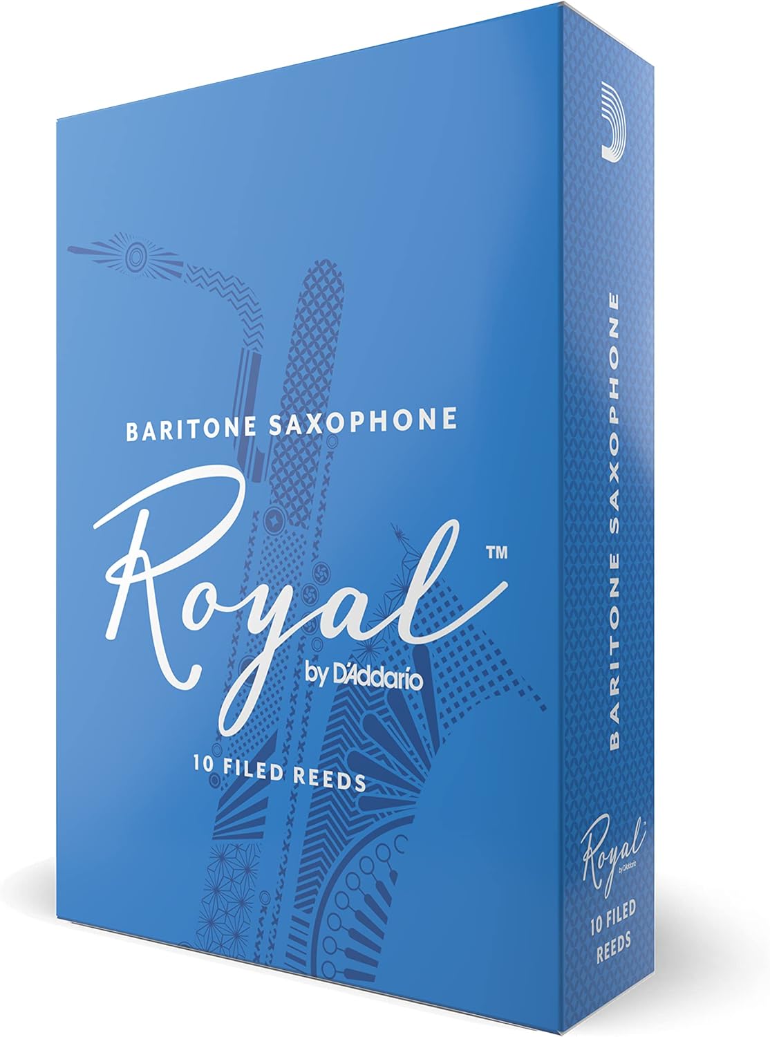 D'Addario Woodwinds Royal Baritone Saxophone Reeds - Strength 3.0