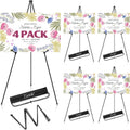 ESRICH 63in Lightweight Metal Easels for Signs and Displays