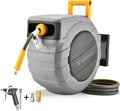 GLAHODEN Air Hose Reel 3/8 in x 100 ft Retractable - Smooth