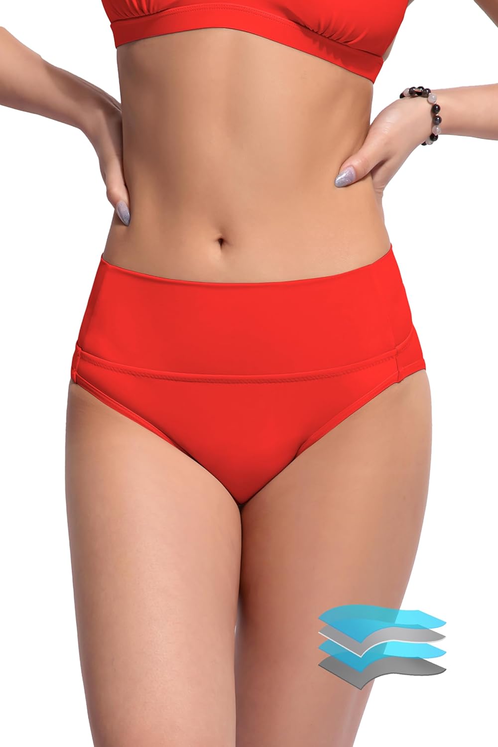 Beautikini Period Swimwear for Teens - Leakproof Swim Bottoms