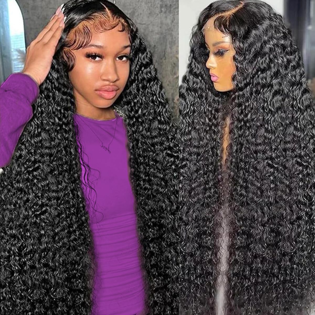 Deep Wave Lace Front Wigs Human Hair for Stunning Styles
