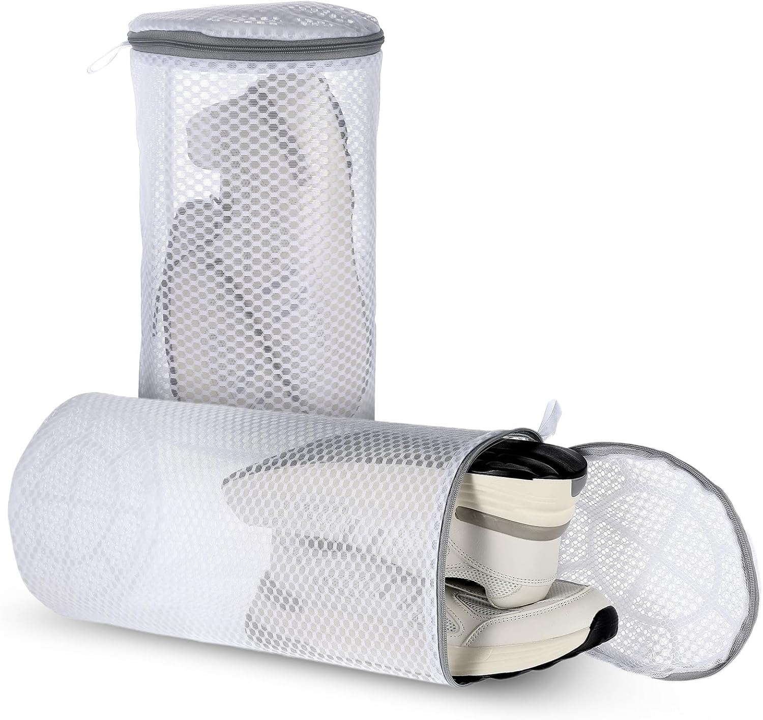 Honeycomb Mesh Sneaker Laundry Bags - Clean Shoes Hassle-Free!