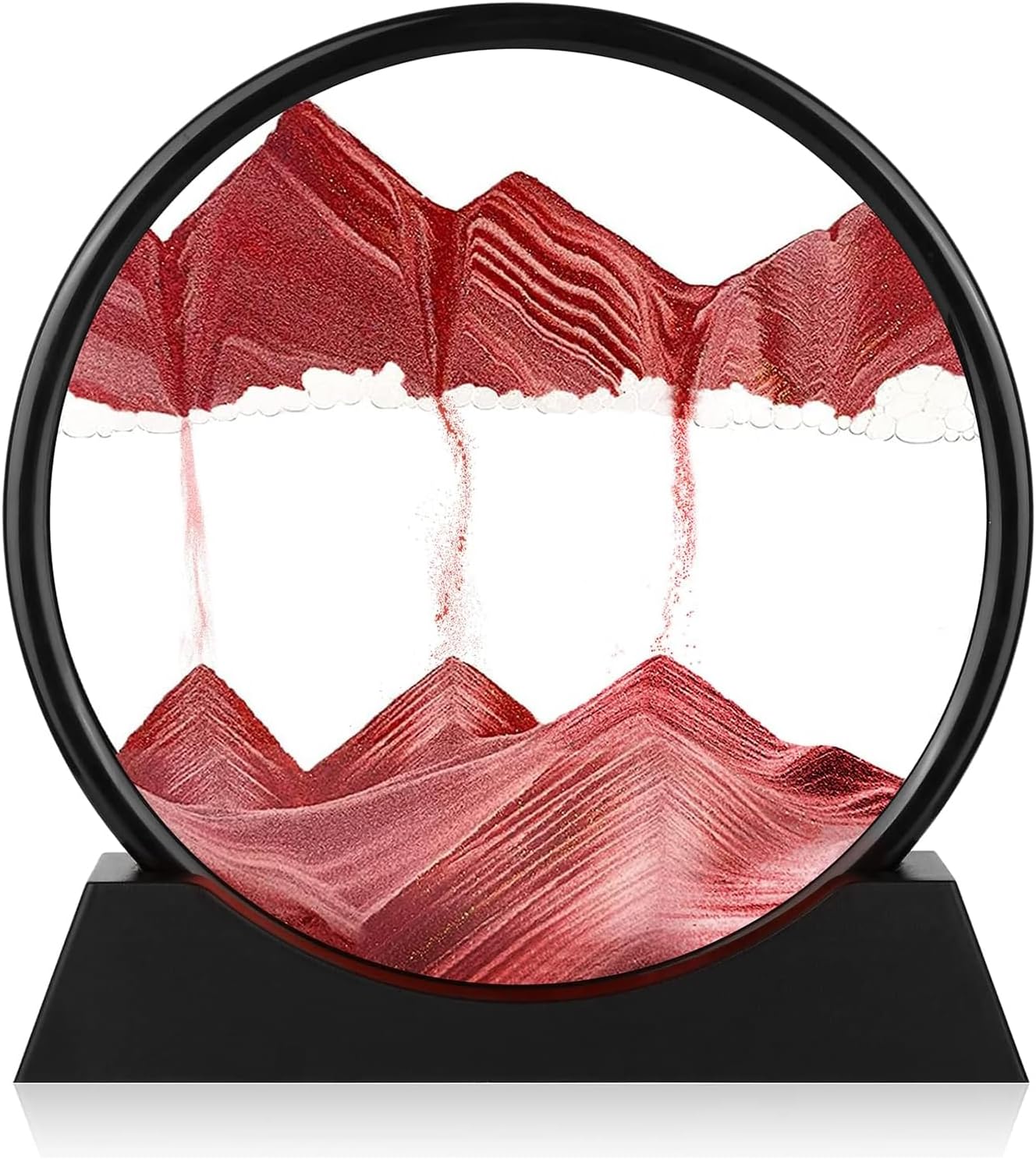 GEKETY Moving Sand Art Picture - Relaxing 3D Quicksand Decor