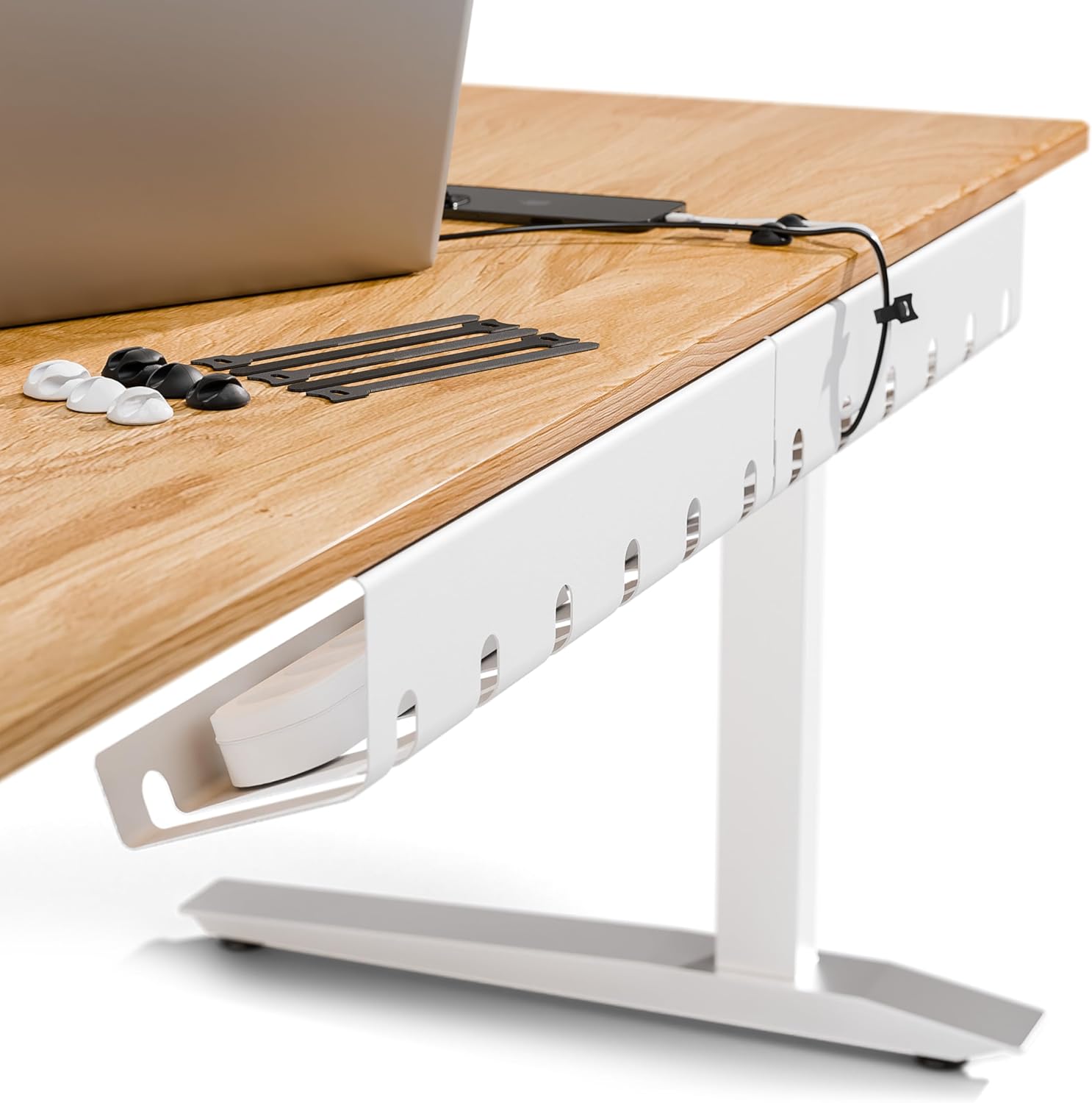 PAMO Cable Management Under Desk for Easy Mounting and Order