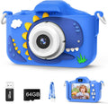 Kids Camera Toys for 3-8 Year Olds - 48MP Dual Lens 1080P
