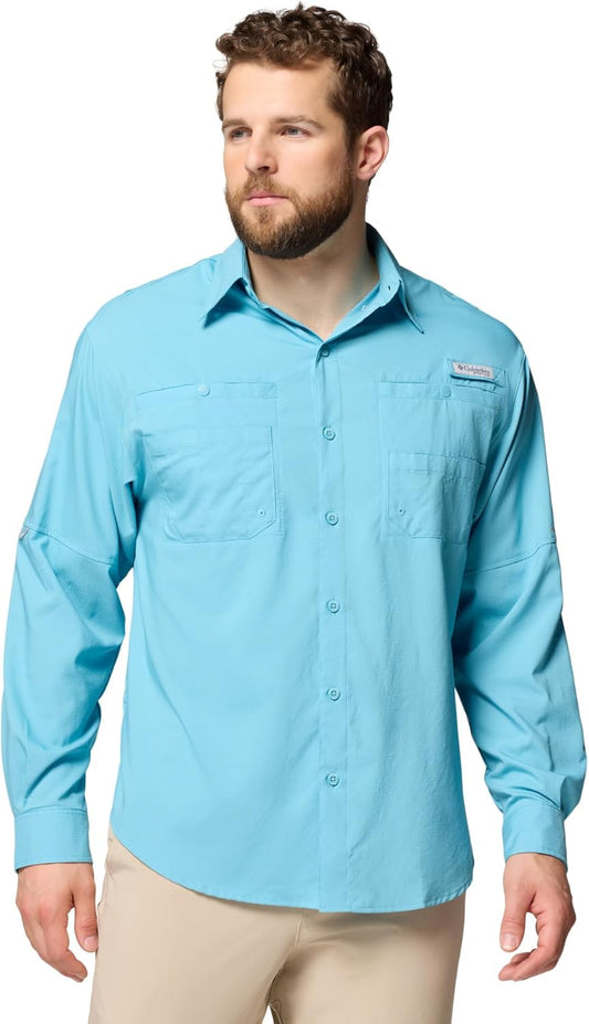 Columbia Mens PFG Tamiami Ii Long Sleeve Shirt for Comfort