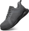 Steel Toe Work Shoes for Men Women - Slip Resistant Comfort