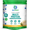 Low Carb Protein Powder Vanilla - Grass-Fed Whey & Casein Blend