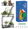 Fire Escape Wall Shelf - New York Decorative Ladder Shelf 3-Tier