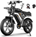 MOVCAN Electric Bike 1500W Fat Tire Ebike - Dual Battery Range