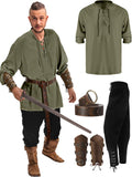 Halloween Renaissance Men's Costume Set - Pirate/Viking