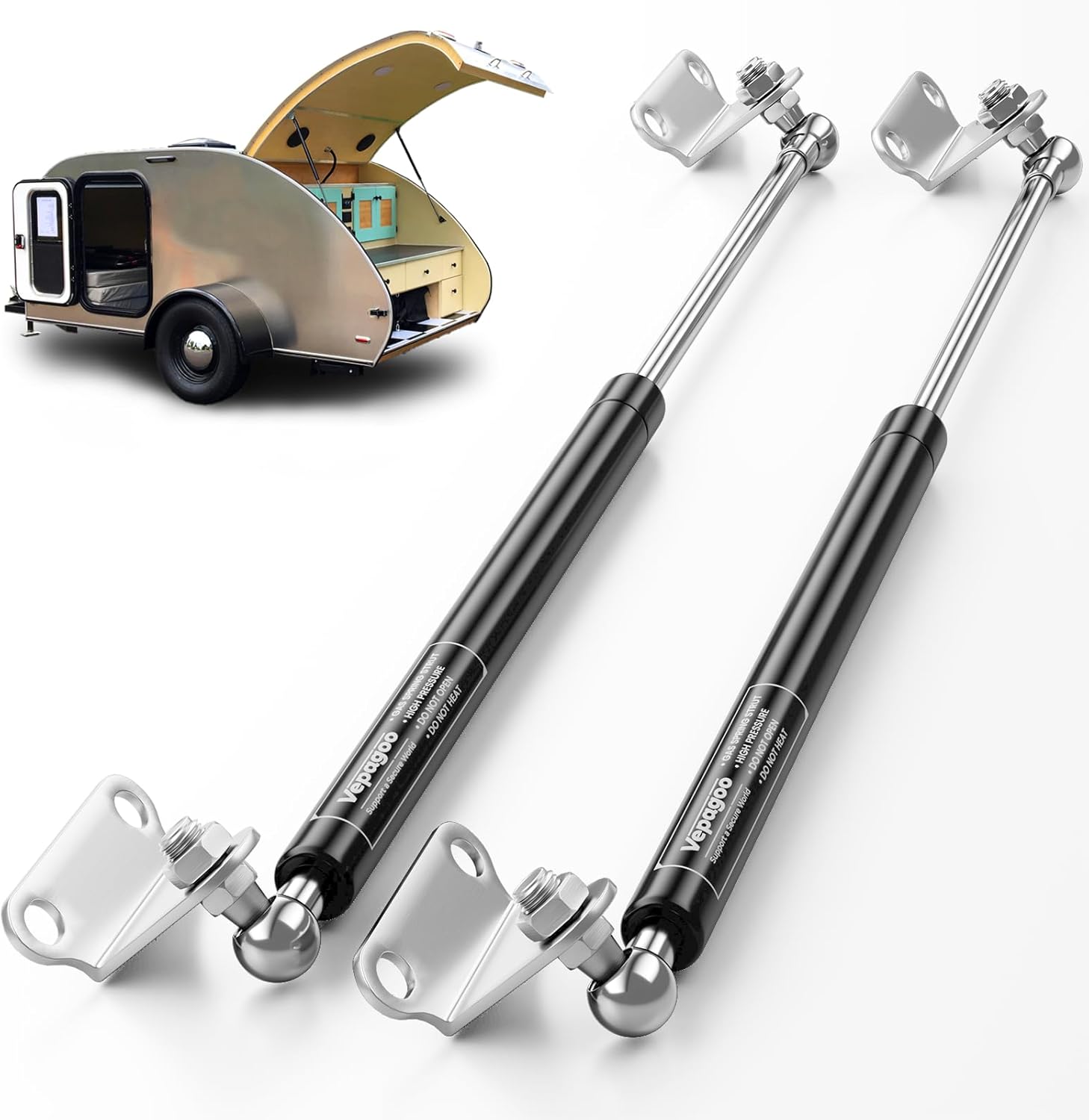 Vepagoo 36 Inch Gas Struts for Heavy-Duty Lids and Doors