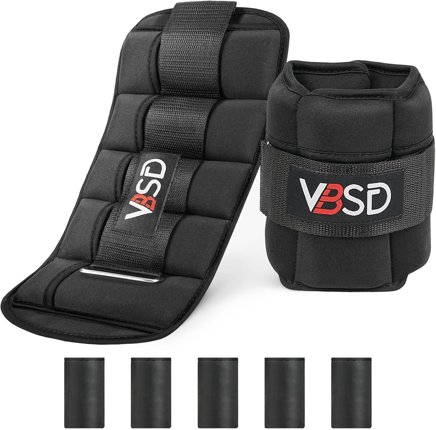VBSD Adjustable Ankle Weights for Enhanced Fitness Training