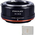 PHOLSY FTZ Lens Adapter for Nikkor F to Nikon Z - Manual Control
