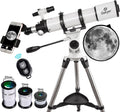 Gskyer Telescope 600x90mm AZ Refractor Telescope - Beginner Friendly