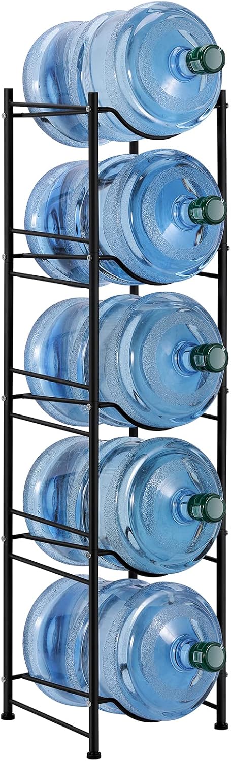 smusei 5 Gallon Water Bottle Holder - Heavy Duty Organizer