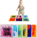 Art3d Liquid Sensory Floor Activity Tiles for Kids Play Areas