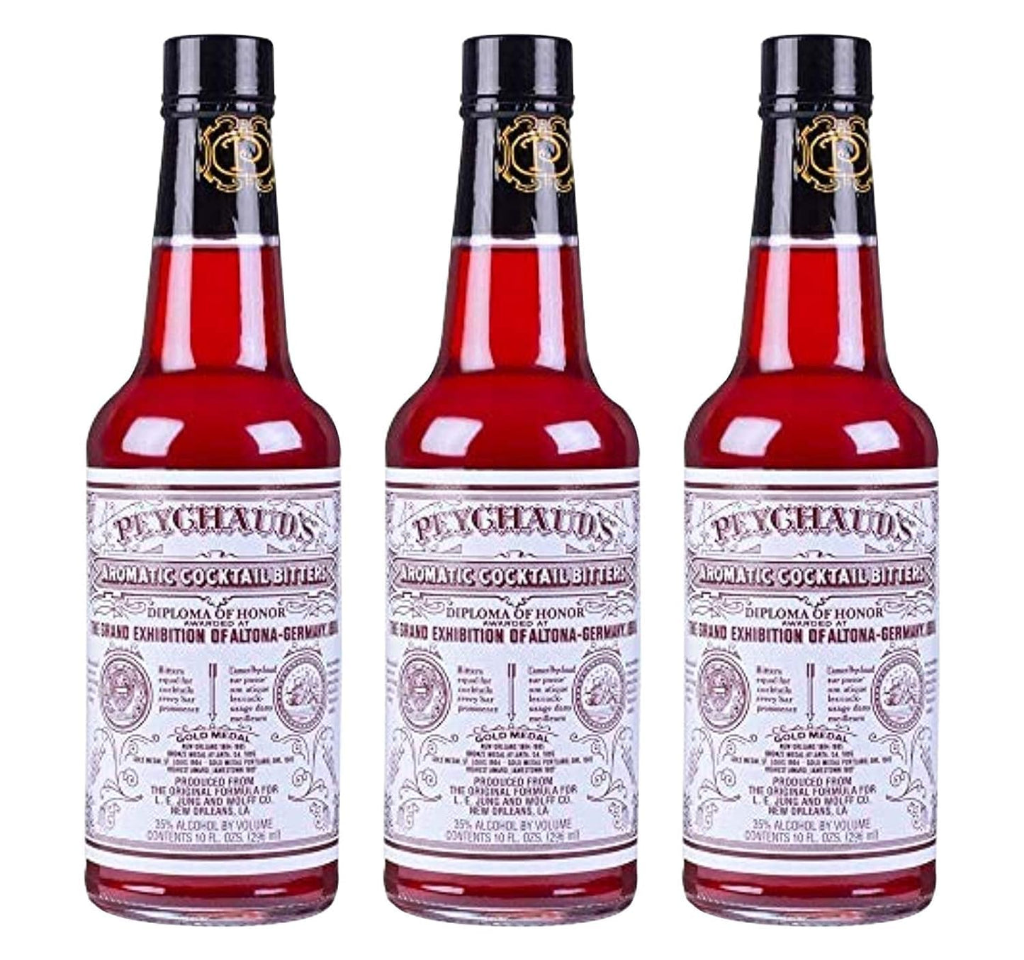 PEYCHAUD'S Aromatic Bitters Trio - 10oz x 3