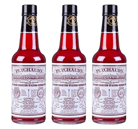 PEYCHAUD'S Aromatic Bitters Trio - 10oz x 3