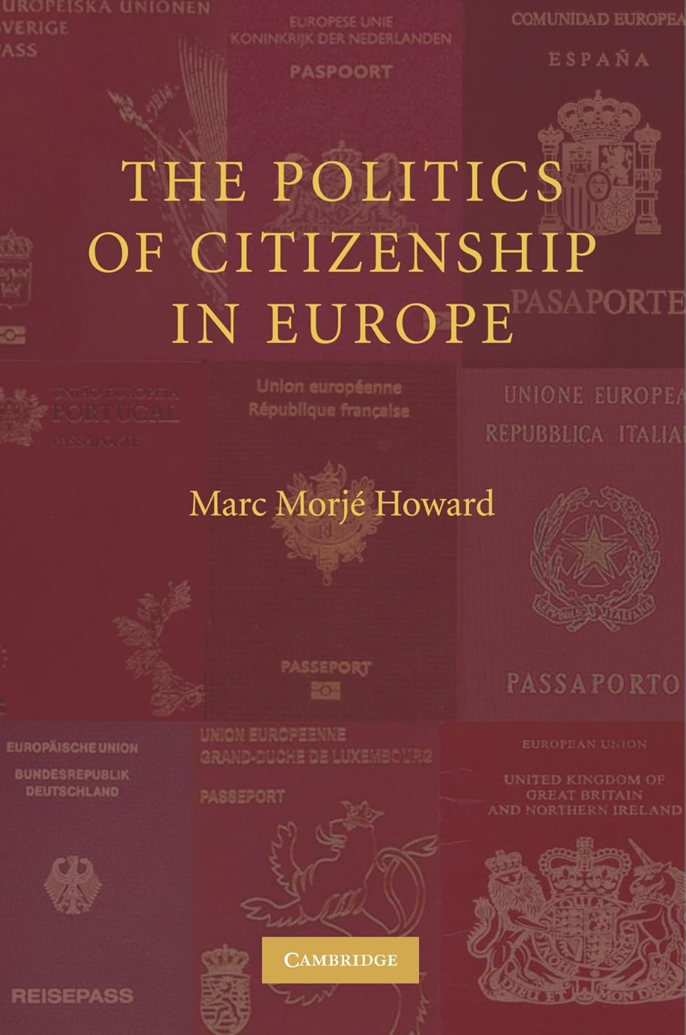 The Politics of Citizenship in Europe: A Comprehensive Analysis