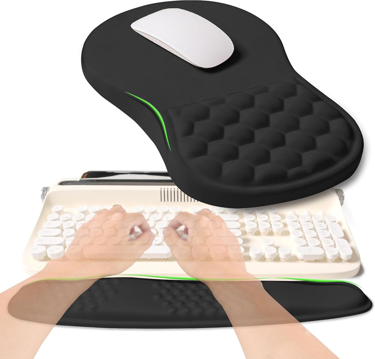 2-in-1 Ergonomic Set for Wrist Support and Pain Relief