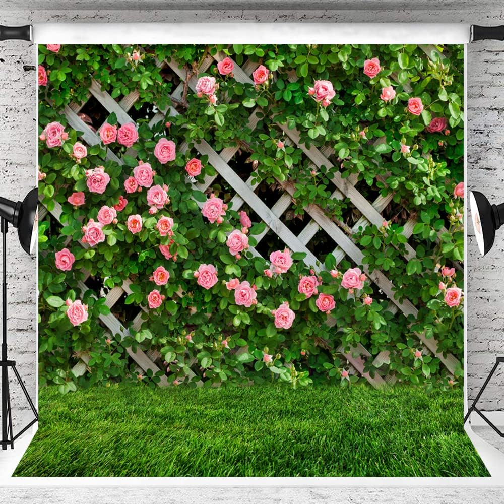 10x10FT Flowers Photography Backdrop for Stunning Events