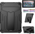 Fire HD 10 Case Black/Black - Heavy Duty Hybrid Shell with Kickstand