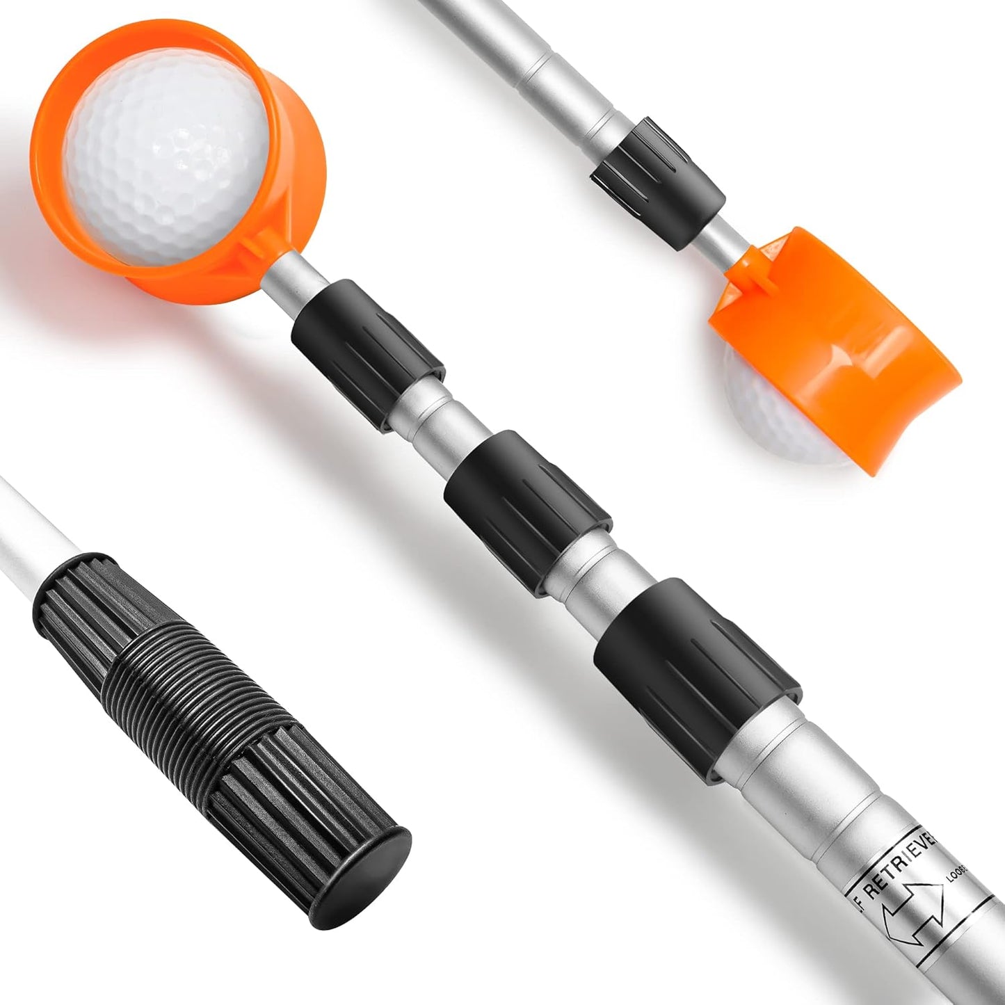 Prowithlin Golf Ball Retriever - Telescopic Aluminum Alloy Tool