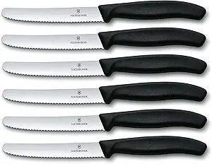 Victorinox Swiss Classic Tomato and Table Knife Set for Dining