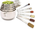 Simply Gourmet Measuring Cups and Spoons Set of 12 - Durable Stainless