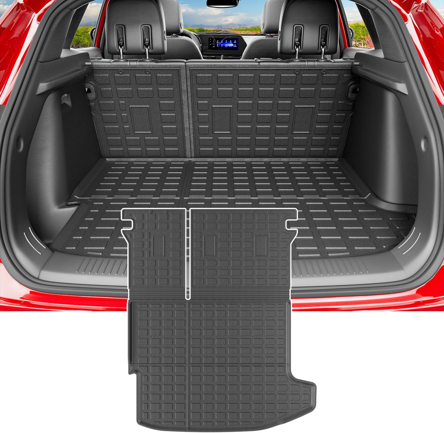 Cargo Mat Compatible with 2024-2026 Chevy Trax Trunk Mat